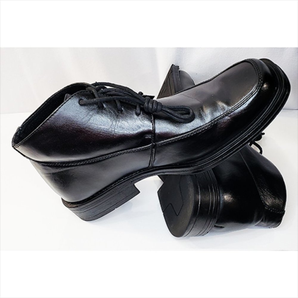 Morenza Men’s Business, Casual, Dress, Ankle Boots Square Toe Shoes Pre-Owned - Picture 3 of 12